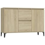 vidaXL Buffet chêne sonoma 104x35x70 cm bois d'ingénierie