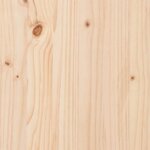vidaXL Salon de jardin 10 Pièces avec coussins bois de pin massif