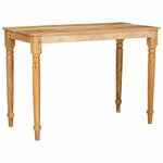 vidaXL Table basse Marron 110 x 55 x 77 cm Bois de mangue massif