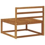vidaXL Sofa de milieu extérieur Naturel 79 x 83 x 73 cm