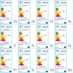 Konstsmide guirlande lumineuse avec 20 ampoules ovales multicolore