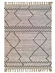 Tapis de salon ASNI 80 x 150 cm - Gris