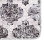 vidaXL Tapis lavable antidérapant 80x300 cm Multicolore