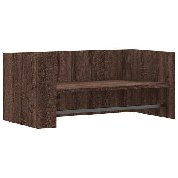 vidaXL Étagère murale chêne marron 70 5x35x30 5 cm bois d'ingénierie