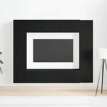 vidaXL Ensemble de meuble TV 8 Pièces Chêne noir 190.5 x 28.5 x 151 cm