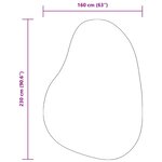 vidaXL Tapis Beige 160 x 230 cm Polyester