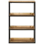 vidaXL Bibliothèque Marron 70 x 35 x 110 cm Bois de manguier massif