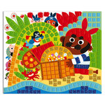 Jeu créatif - Gommettes mosaïque - 3 modèles - Pirate - Dès 5 ans - Janod