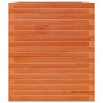 vidaXL Jardinière cire marron 60x60x68 5 cm bois de pin massif