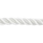 Livin'outdoor Tissu d'ombrage Como Polyester Triangle 3x2 5x2 5m Blanc