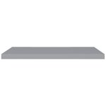 vidaXL Étagères murales flottantes 4 Pièces gris 90x23 5x3 8 cm MDF