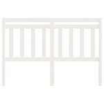 vidaXL Tête de lit Blanc 166x4x100 cm Bois massif de pin