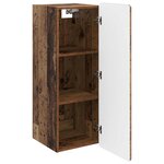 vidaXL Armoire Murale Bois ancien 33 x 34 5 x 94 cm Bois d'ingénierie