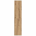 vidaXL Bibliothèque/Meuble TV vieux bois 36x30x143cm bois d'ingénierie