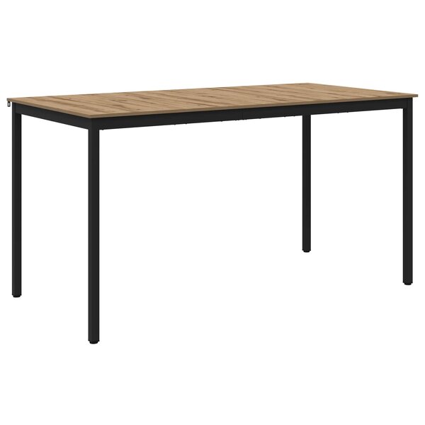 vidaXL Table de salle à manger / Table de repas Bois d'ingénierie