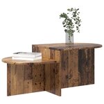 vidaXL Table basse Bois ancien 100 x 50 x 40 cm Bois d'ingénierie