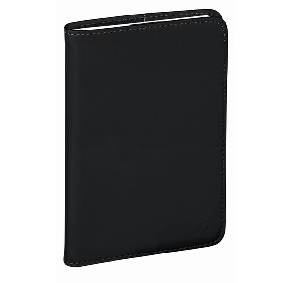 Agenda Ministre Prestige + Répert. Luna noir eb 16 x 24 cm QUOVADIS