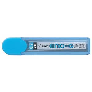 Etui de 12 Mines ENO-G Graphite pour Porte-mines 2B 0.7 mm x 12 PILOT