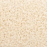 vidaXL Tapis d'escalier 30 pièces 65 x 21 x 4 cm Crème Demi-rond Grand