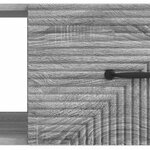 vidaXL Table basse Sonoma gris 90 x 50 x 40 cm Bois d'ingénierie