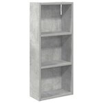 vidaXL Armoire murale de salle de bain Gris Béton 30 x 14 x 70 cm