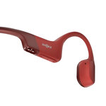 Casque à conduction osseuse bluetooth shokz openrun rouge