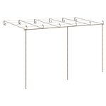 vidaXL Pergola de jardin Marron antique 6x3x2 5 m Fer