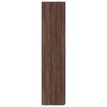 vidaXL Buffet haut chêne marron 70x42 5x185 cm bois d'ingénierie