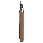 vidaXL Tête de lit suspendue Avec lumière LED Cappuccino Simili cuir