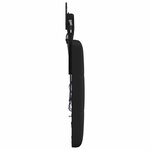 vidaXL Tête de lit suspendue Avec lumière LED Noir Simili cuir