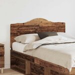 vidaXL Tête de lit Bois Ancien 120 cm Bois d'ingénierie