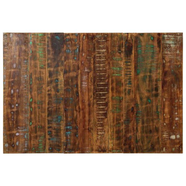 vidaXL Tête de lit multicolore 120 cm bois massif récupération