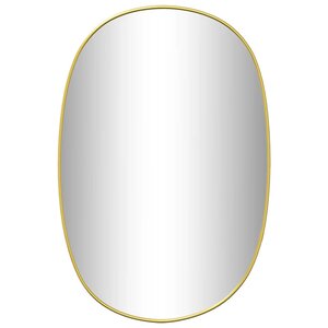 vidaXL Miroir mural Doré 60x40 cm