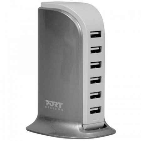 Port design usb wall charger 8a