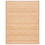 vidaXL Tapis en bambou 150x200 cm Marron