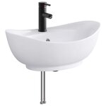 vidaXL Lavabo de salle de bains Noir Mat 59 x 35 x 21 cm métal