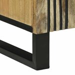 vidaXL Meuble TV Marron 160 x 30 x 30.5 cm bois de manguier massif