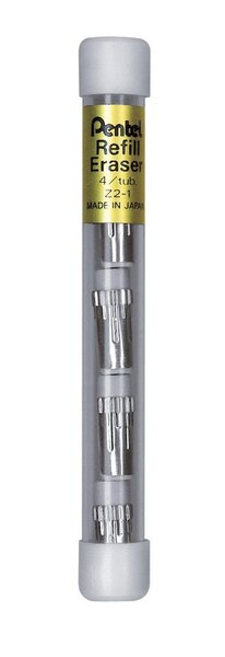 gomme de rechange pour porte-mines, contenu: 4 pièces (Z2-1N) PENTEL