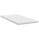 vidaXL Coussins de Matelas Blanc 100 x 200 cm