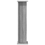 vidaXL Support de Plante 2 pièces Sonoma gris 25 x 25 5 x 100 5 cm