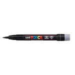 Marqueur pinceau brush pcf350 1-10mm noir x 5 POSCA