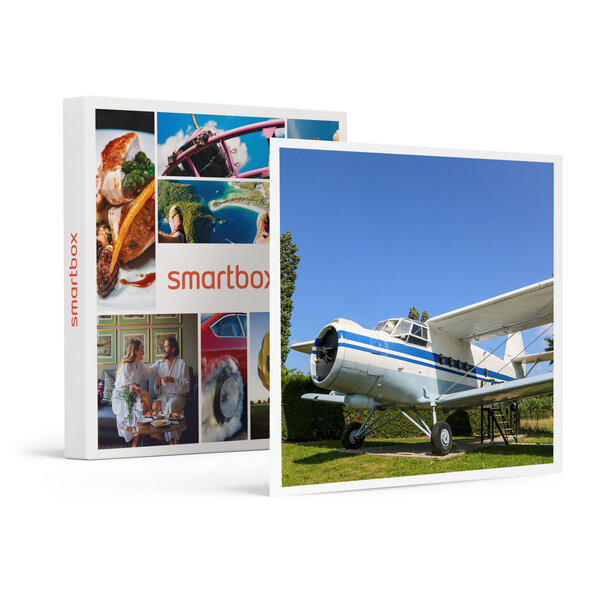 SMARTBOX - Coffret Cadeau Séjour insolite : 1 nuit dans un avion Antonov dans les Vosges -  Séjour