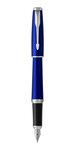 PARKER Urban - Stylo-plume, bleu nuit, attributs chromés, plume moyenne, en écrin