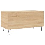 vidaXL Table basse Chêne sonoma 90x44 5x45 cm Bois d'ingénierie