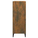 vidaXL Buffet Chêne fumé 69 5x32 5x90 cm Bois d'ingénierie