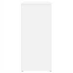 vidaXL Buffet blanc 60x31x70 cm bois d'ingénierie