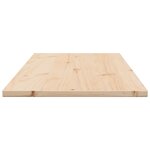 vidaXL Dessus de table 110x40x1 7 cm rectangulaire bois de pin massif