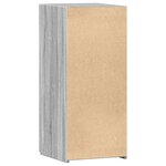 vidaXL Buffet sonoma gris 40x42 5x93 cm bois d'ingénierie