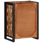 vidaXL Buffet multicolore 55x35x70 cm bois massif récupération