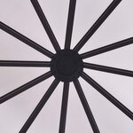 vidaXL Serre en aluminium 240x211x232 cm